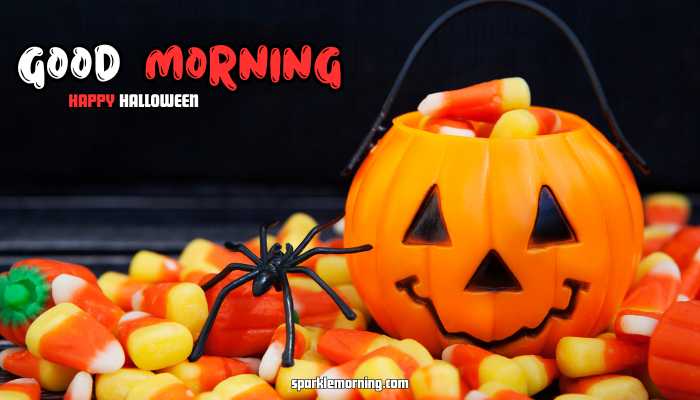 good morning halloween images