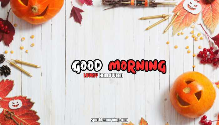 good morning halloween images