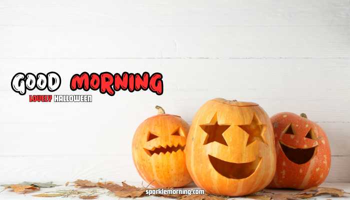 good morning halloween images