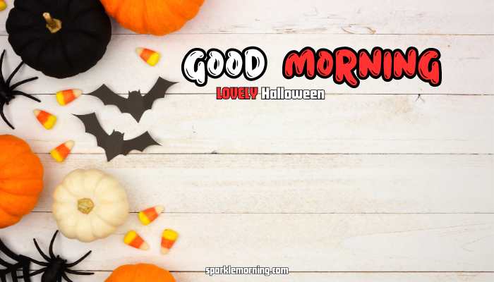 good morning halloween images
