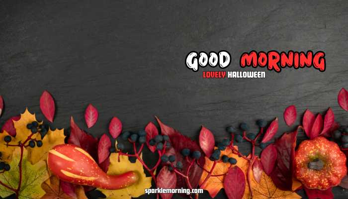 good morning halloween images