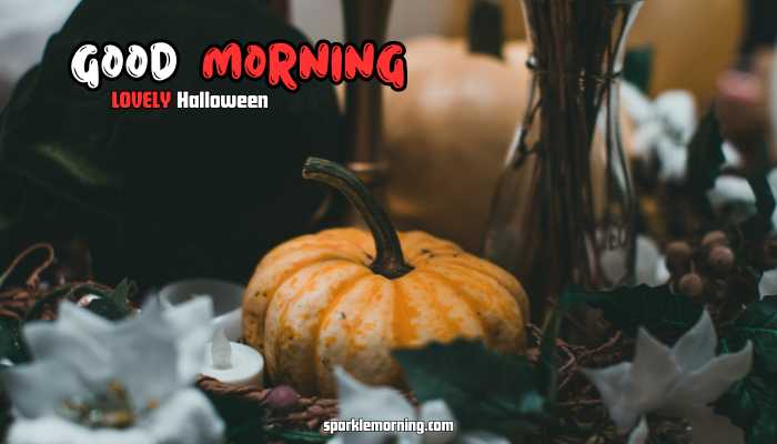 good morning halloween images