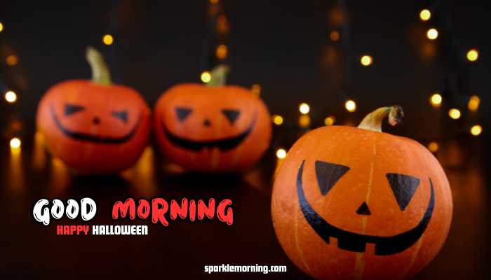 good morning halloween images