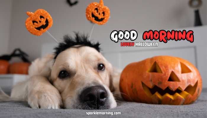 good morning halloween images