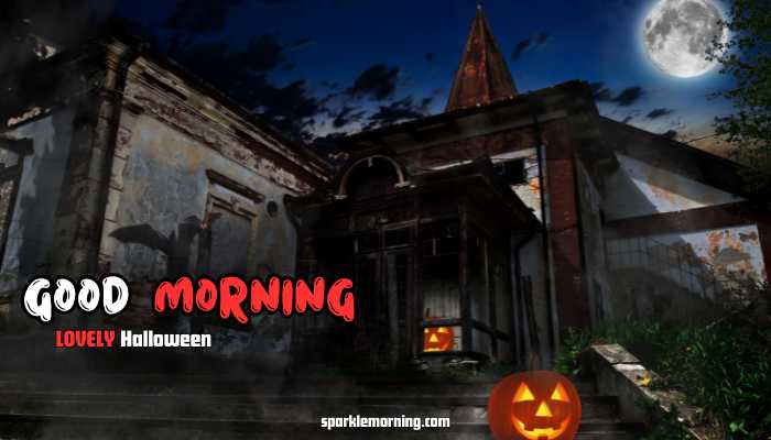 good morning halloween images