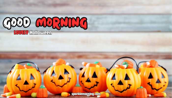 good morning halloween images