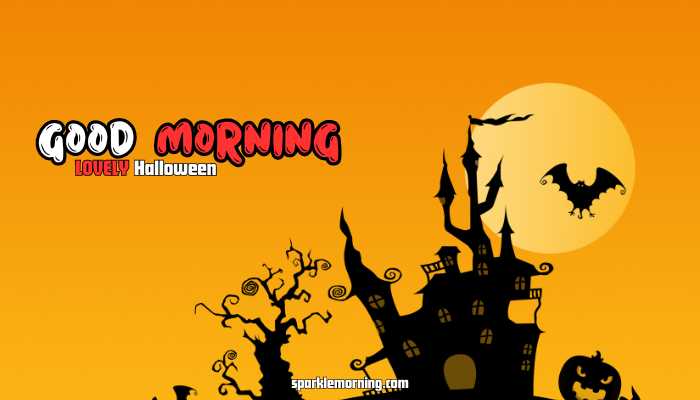 good morning halloween images