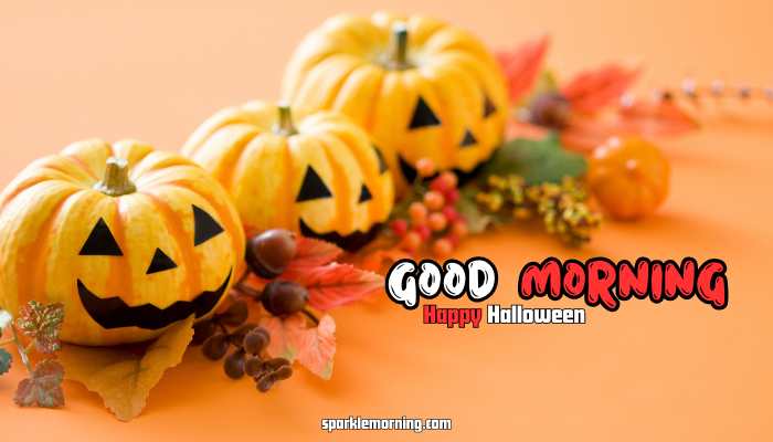 good morning halloween images