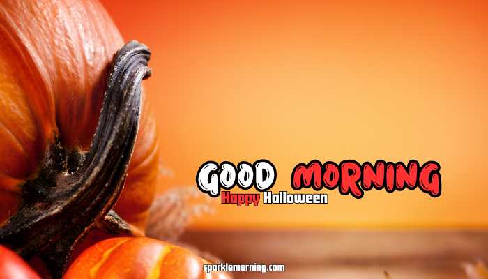 good morning halloween images