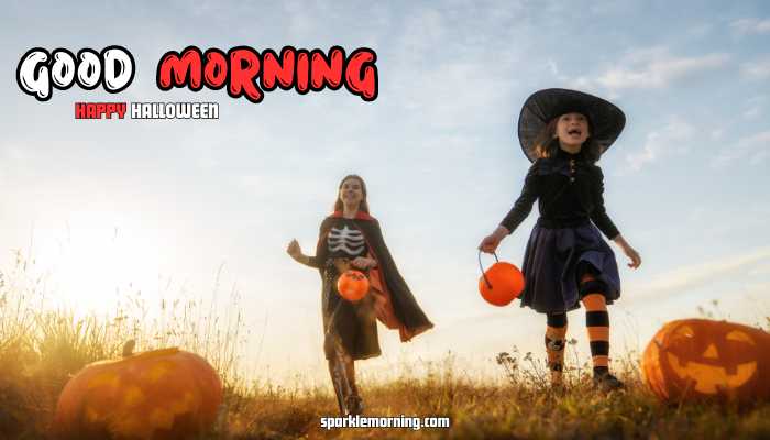 good morning halloween images