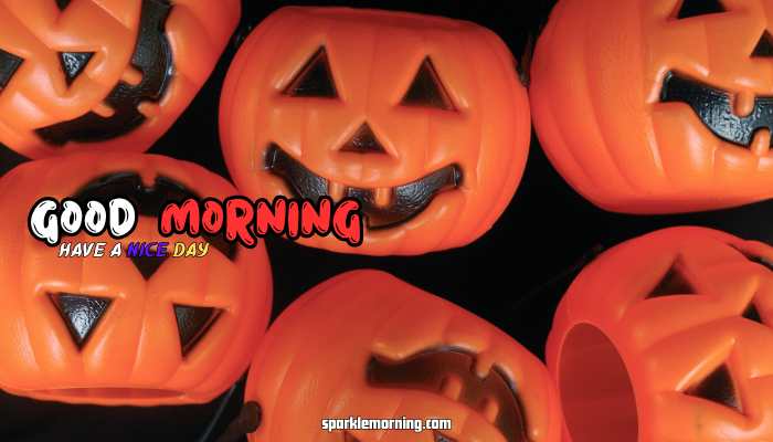 good morning halloween images