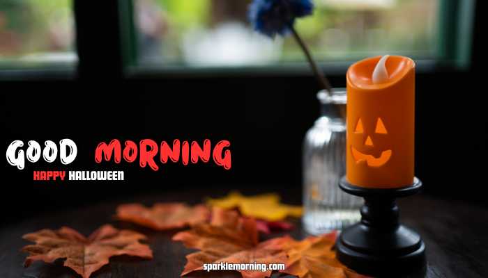 good morning halloween images