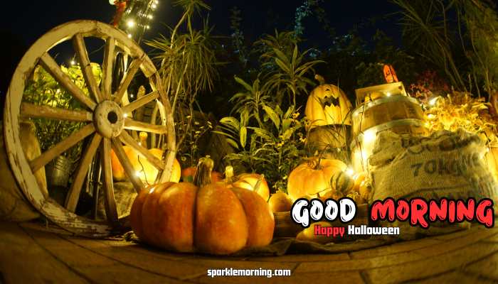 good morning halloween images