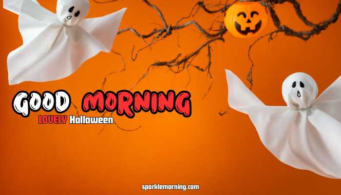 good morning halloween images