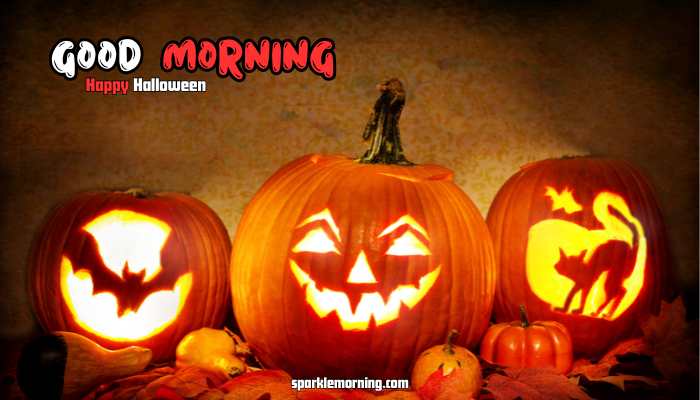 good morning halloween images