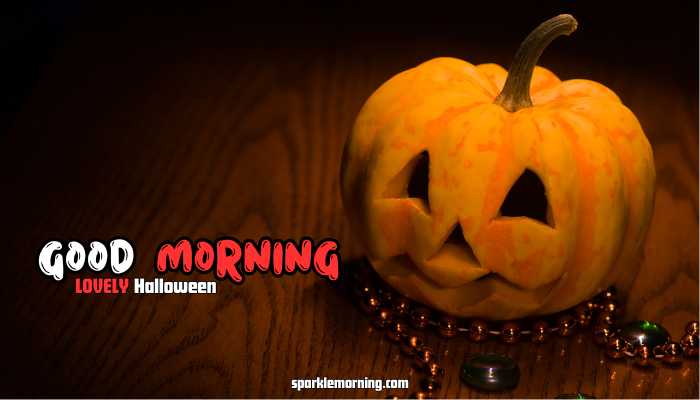 good morning halloween images