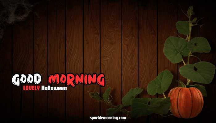 good morning halloween images