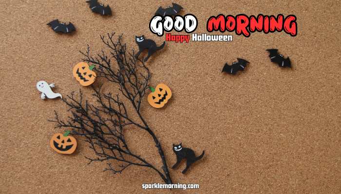 good morning halloween images