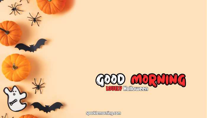 good morning halloween images