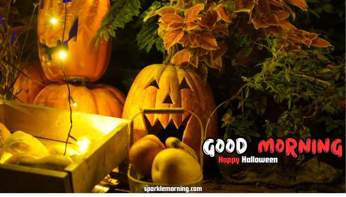 good morning halloween images
