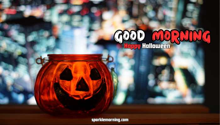 good morning halloween images