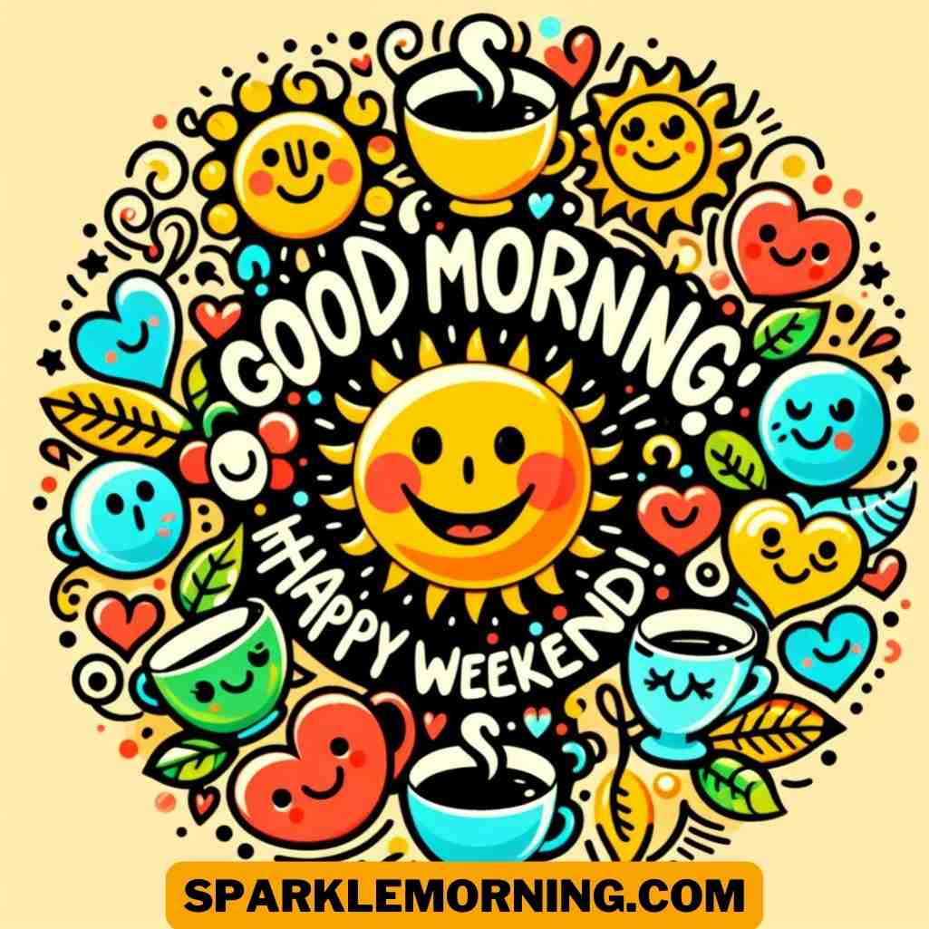 good morning happy weekend images