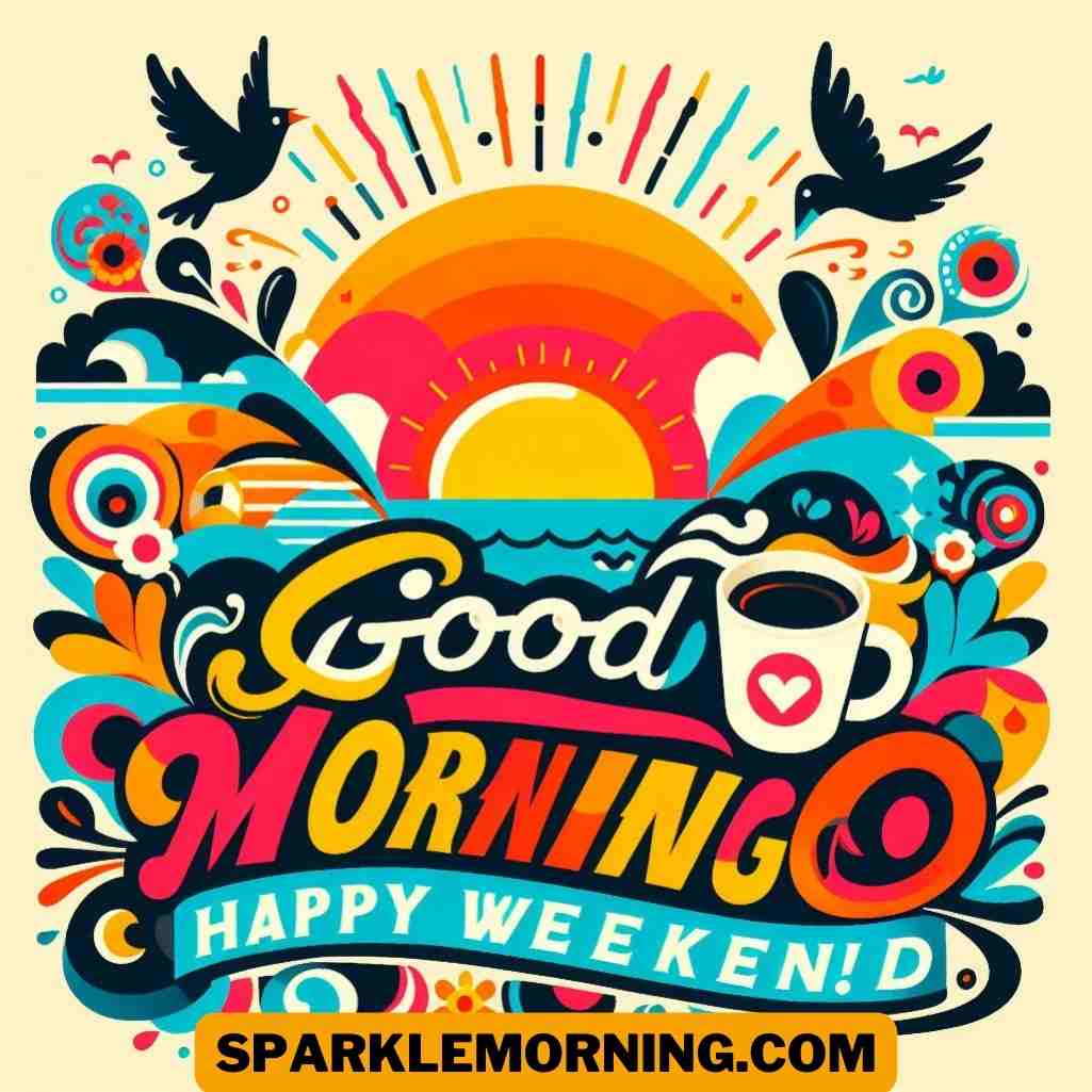 good morning happy weekend images