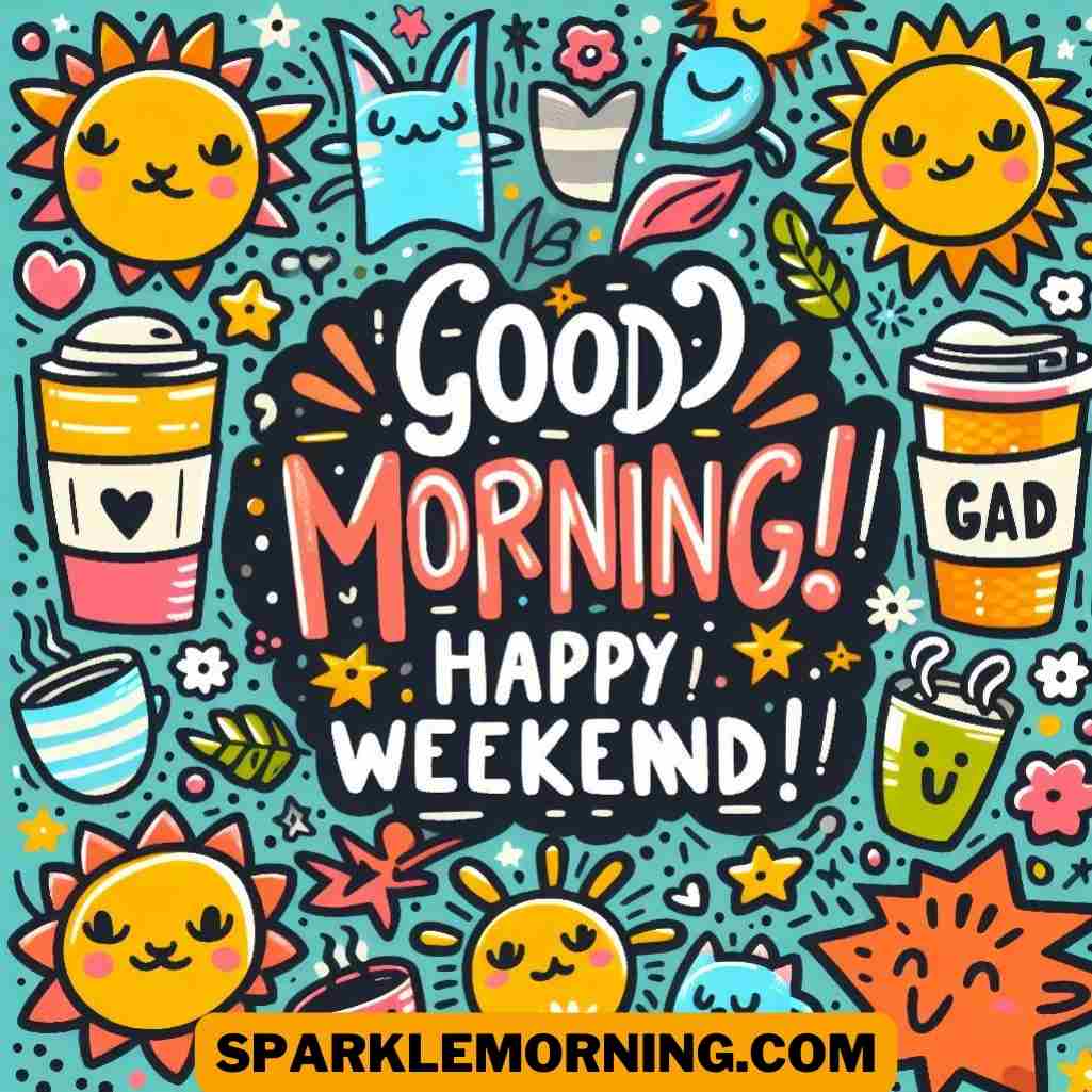 good morning happy weekend images