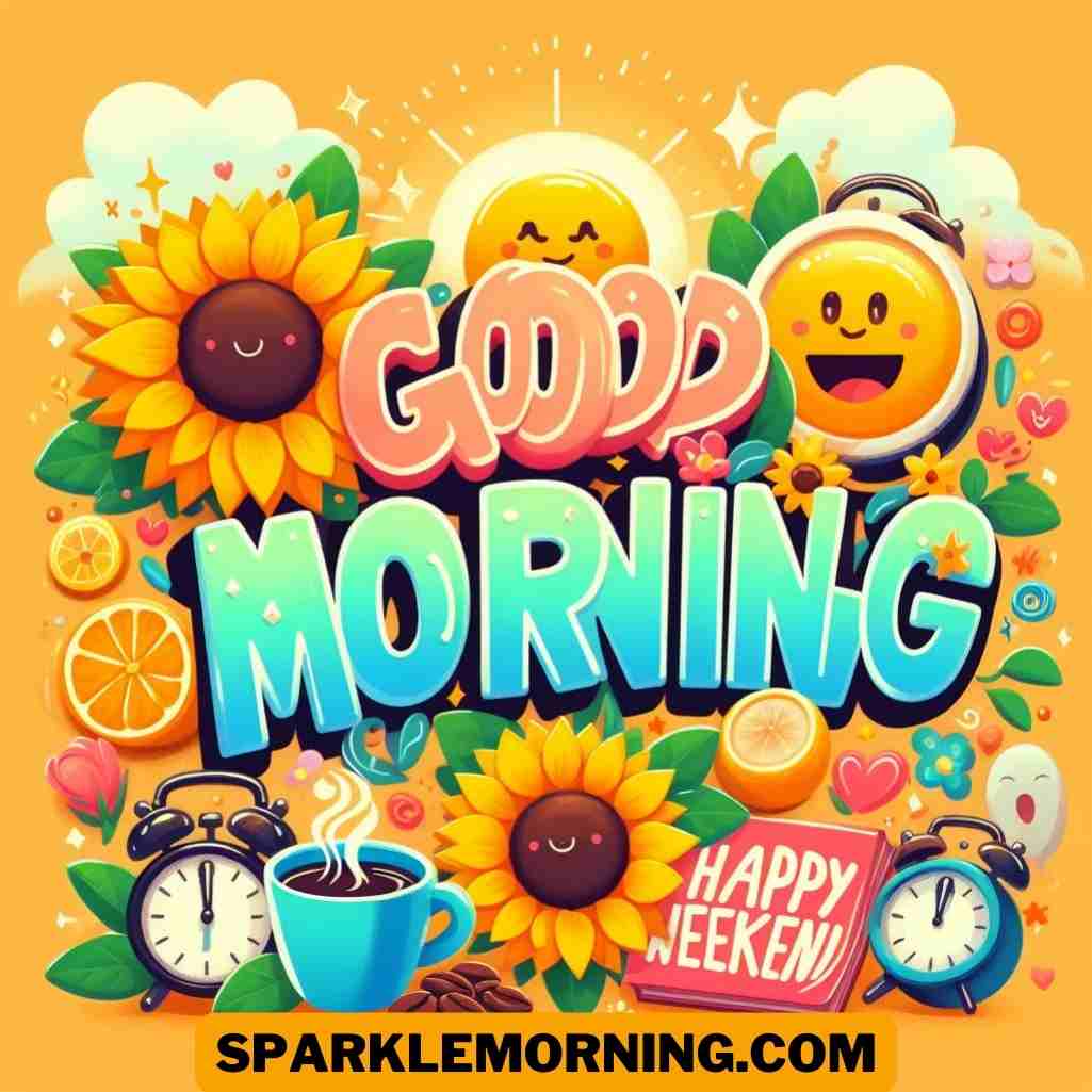 good morning happy weekend images