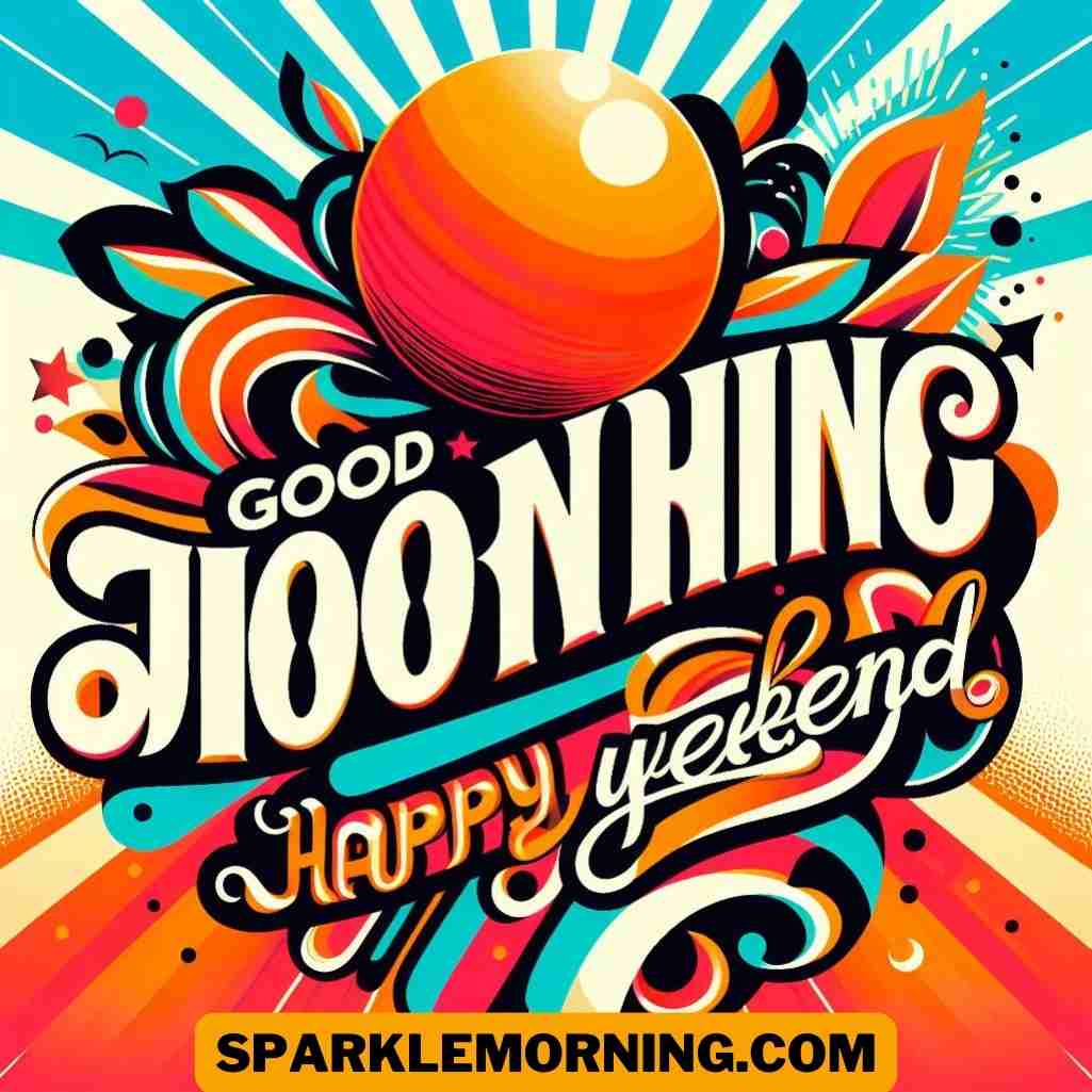 good morning happy weekend images