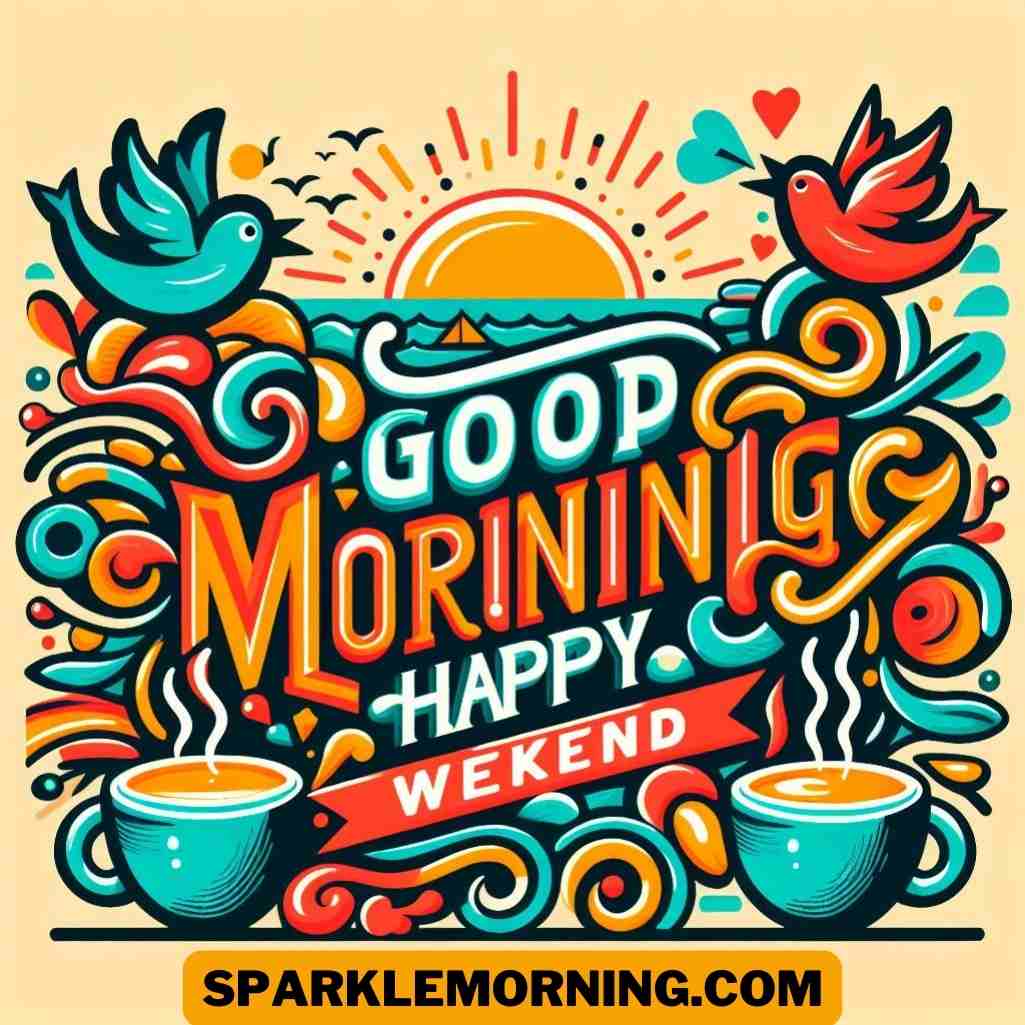 good morning happy weekend images
