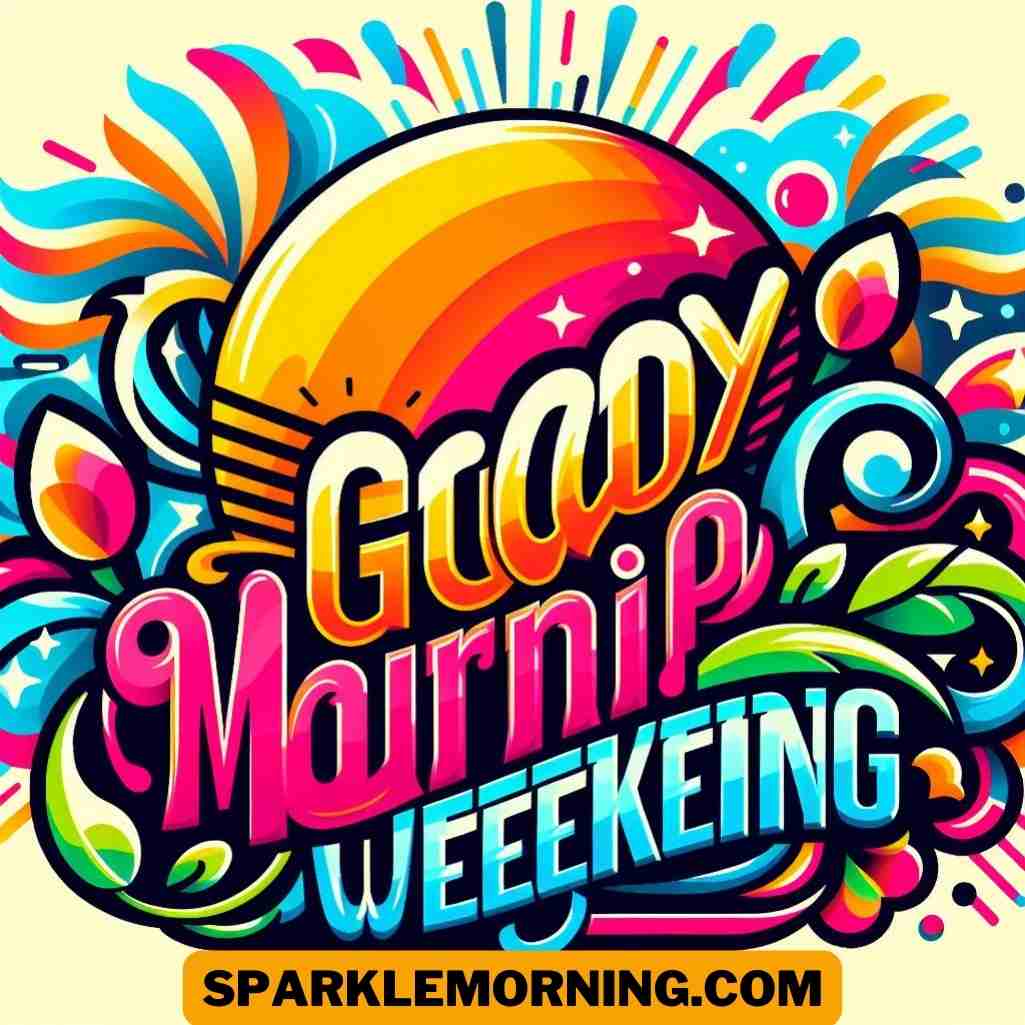 good morning happy weekend images