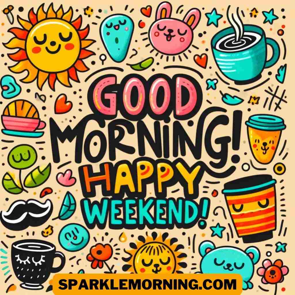 good morning happy weekend images