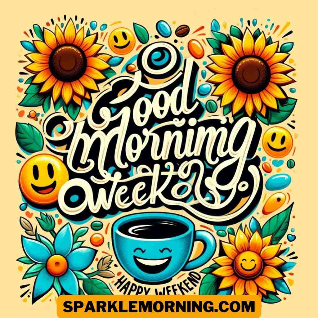 good morning happy weekend images