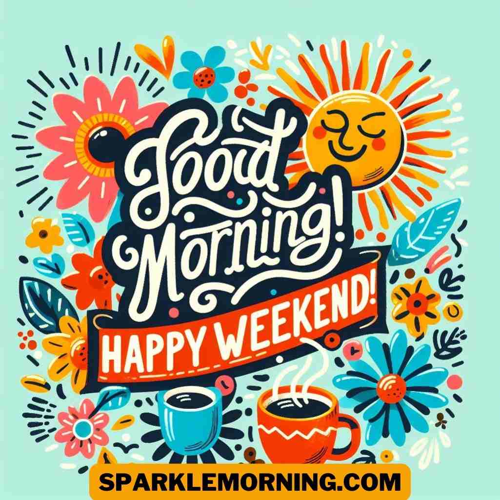 good morning happy weekend images