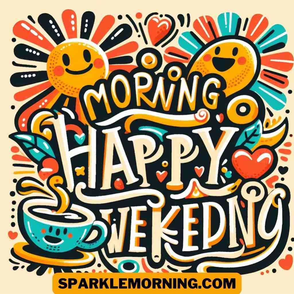 good morning happy weekend images