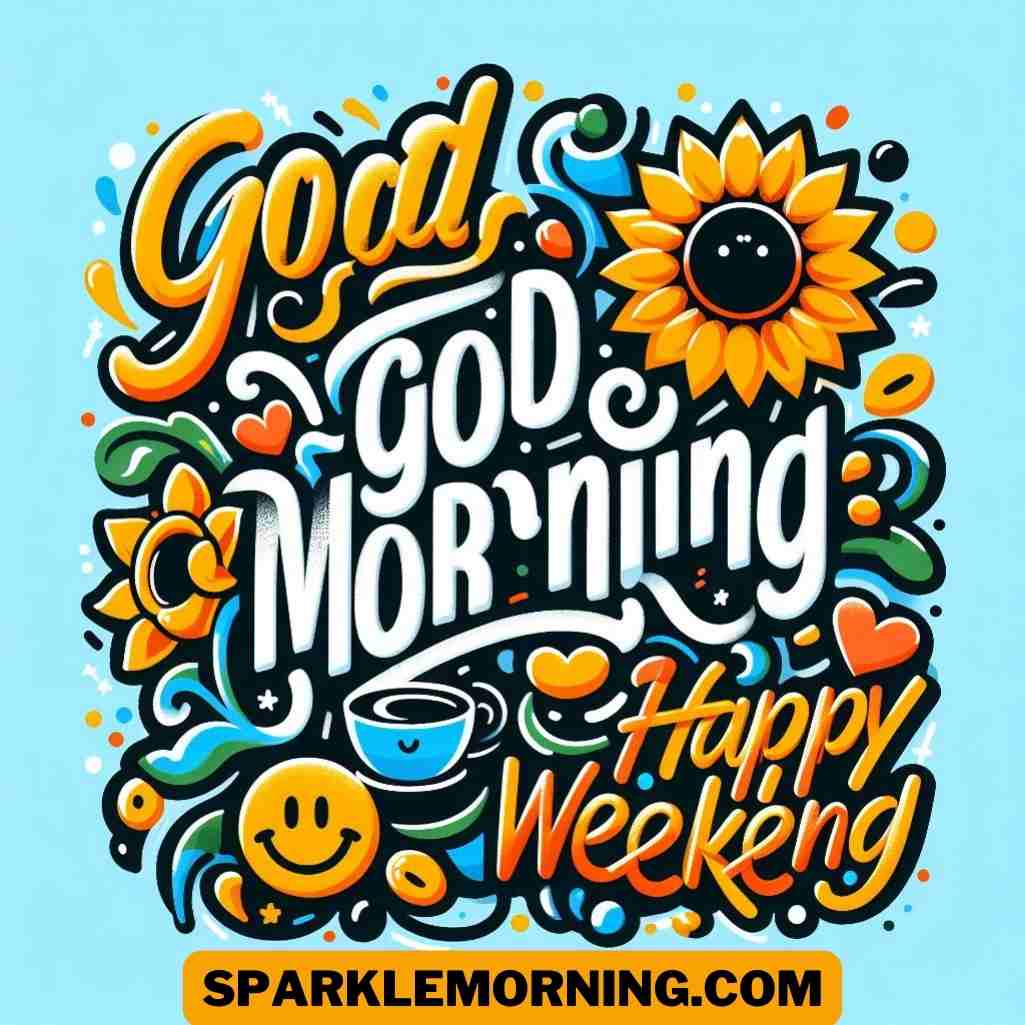 good morning happy weekend images