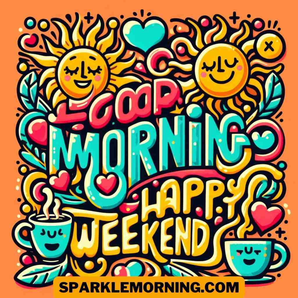 good morning happy weekend images