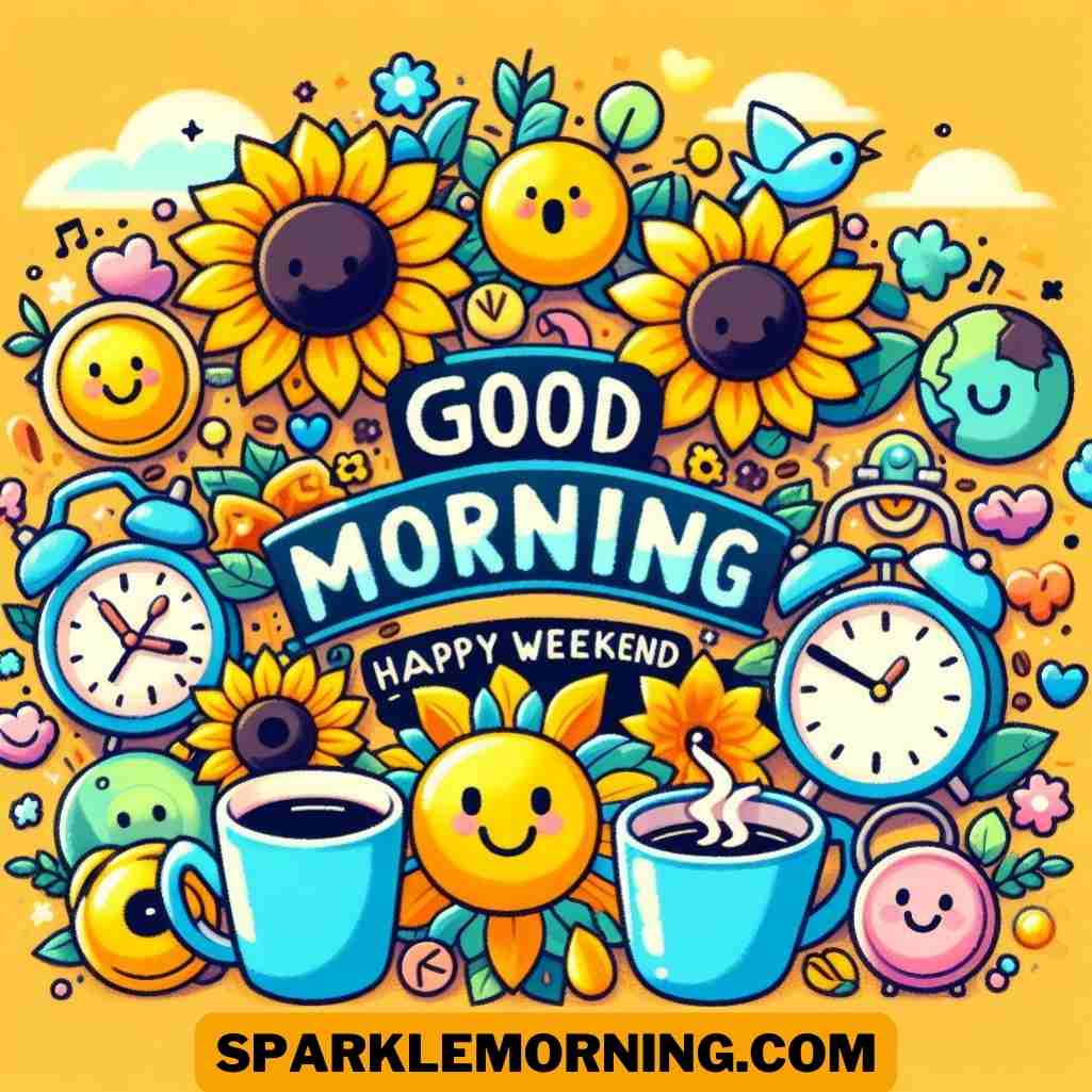 good morning happy weekend images