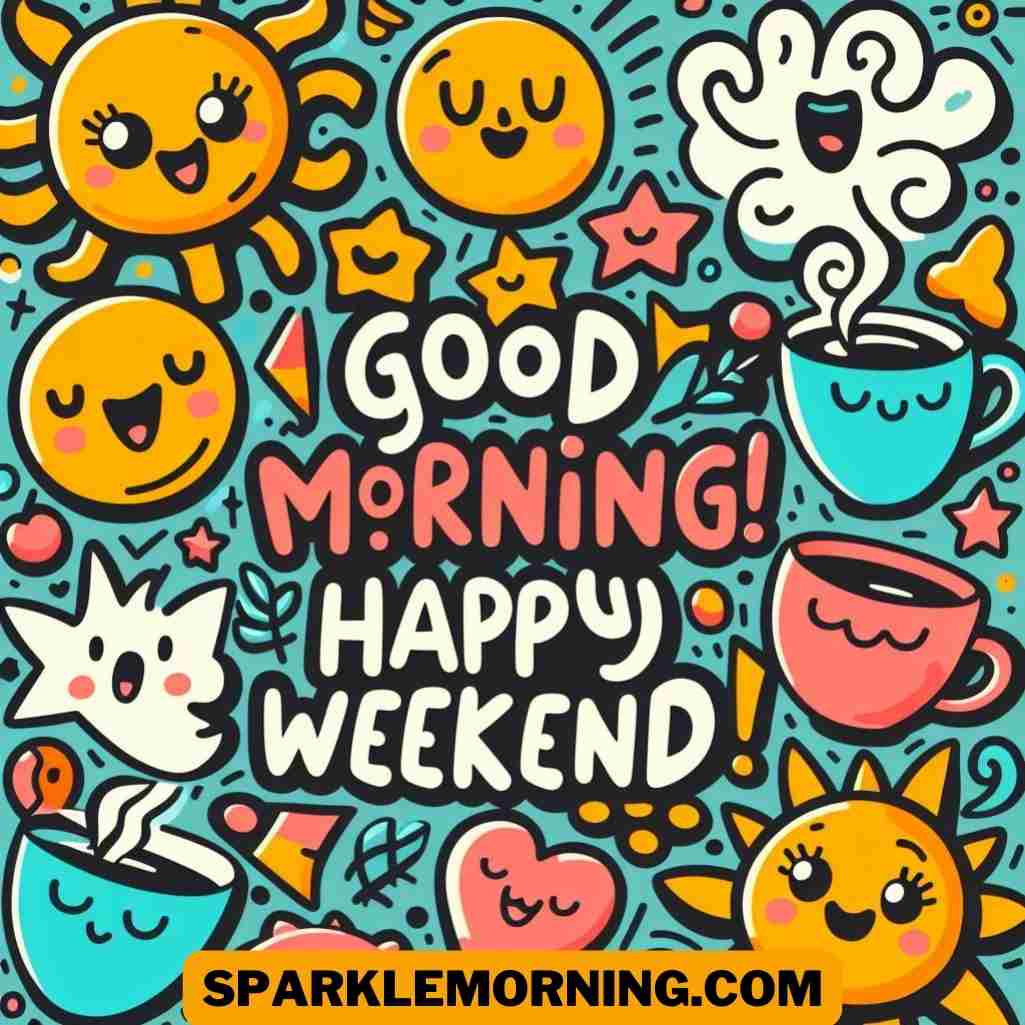 good morning happy weekend images