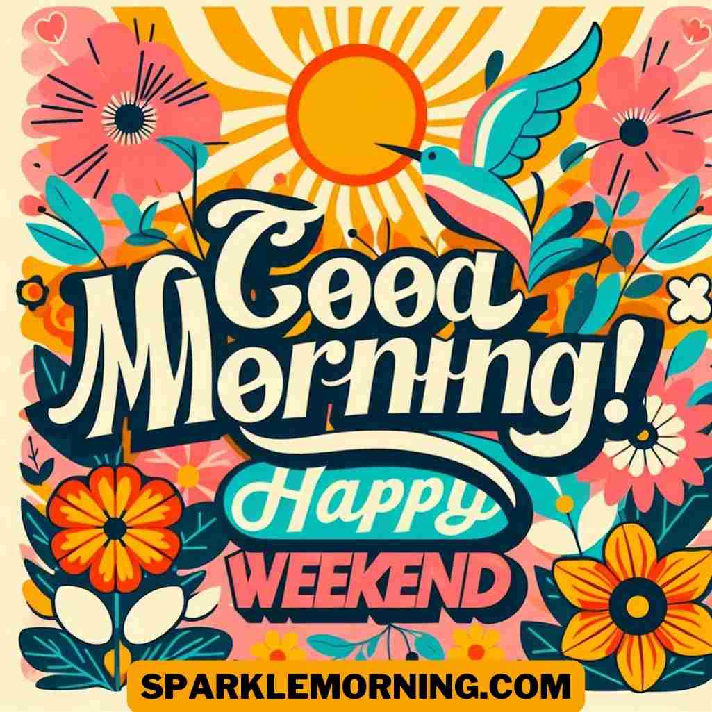 good morning happy weekend images