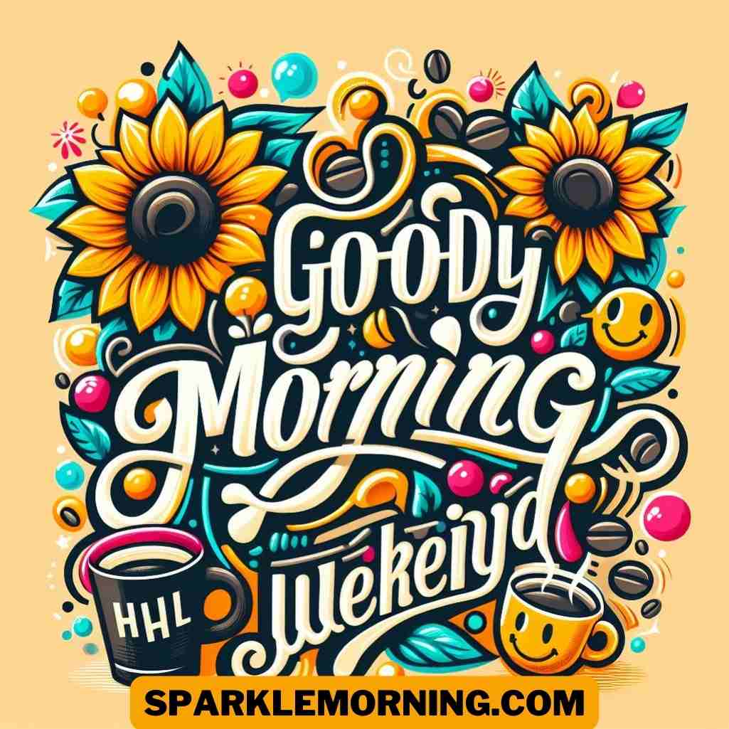 good morning happy weekend images