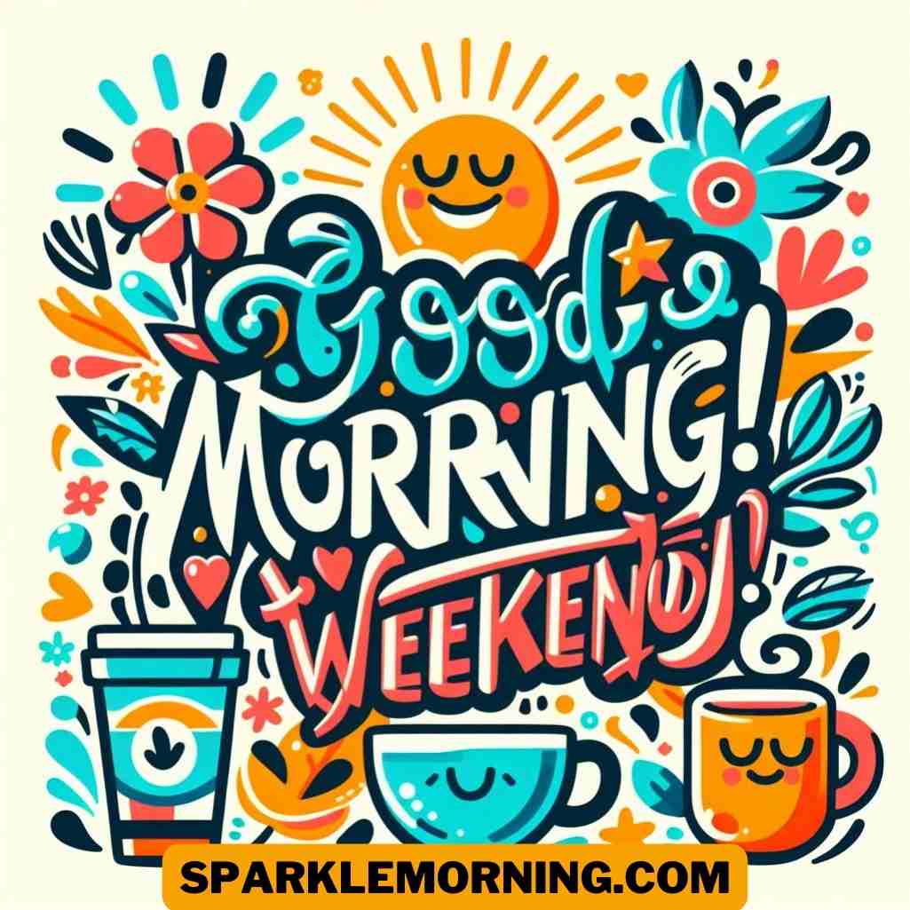 good morning happy weekend images