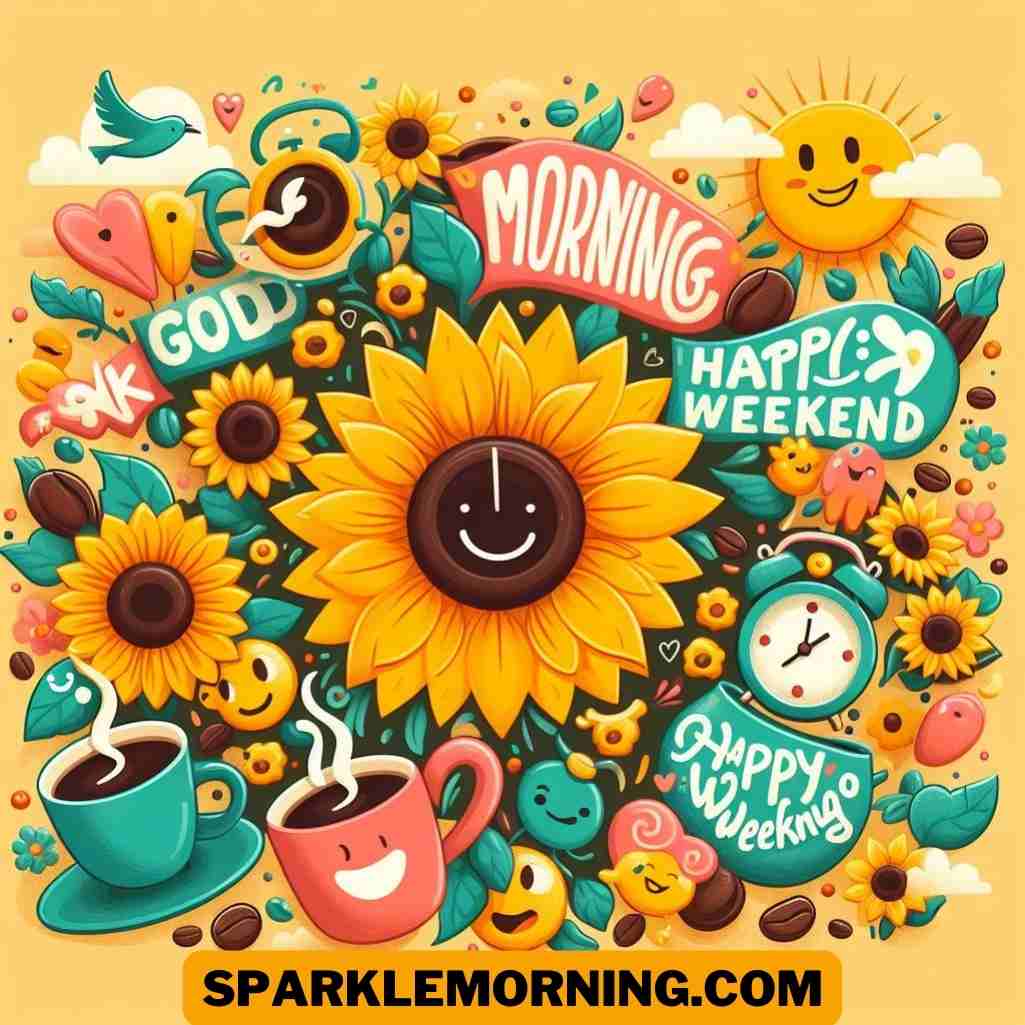good morning happy weekend images