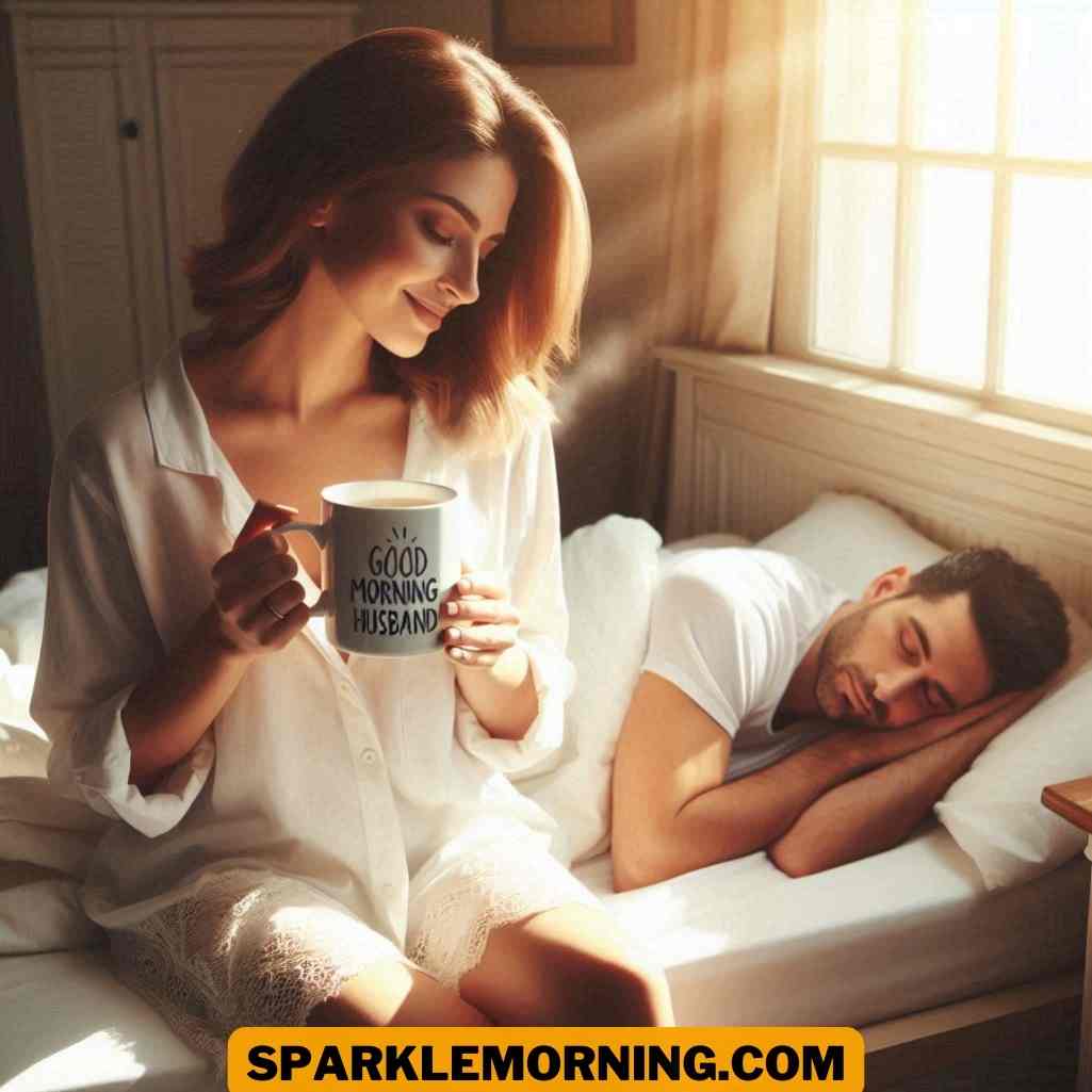 good morning husband images