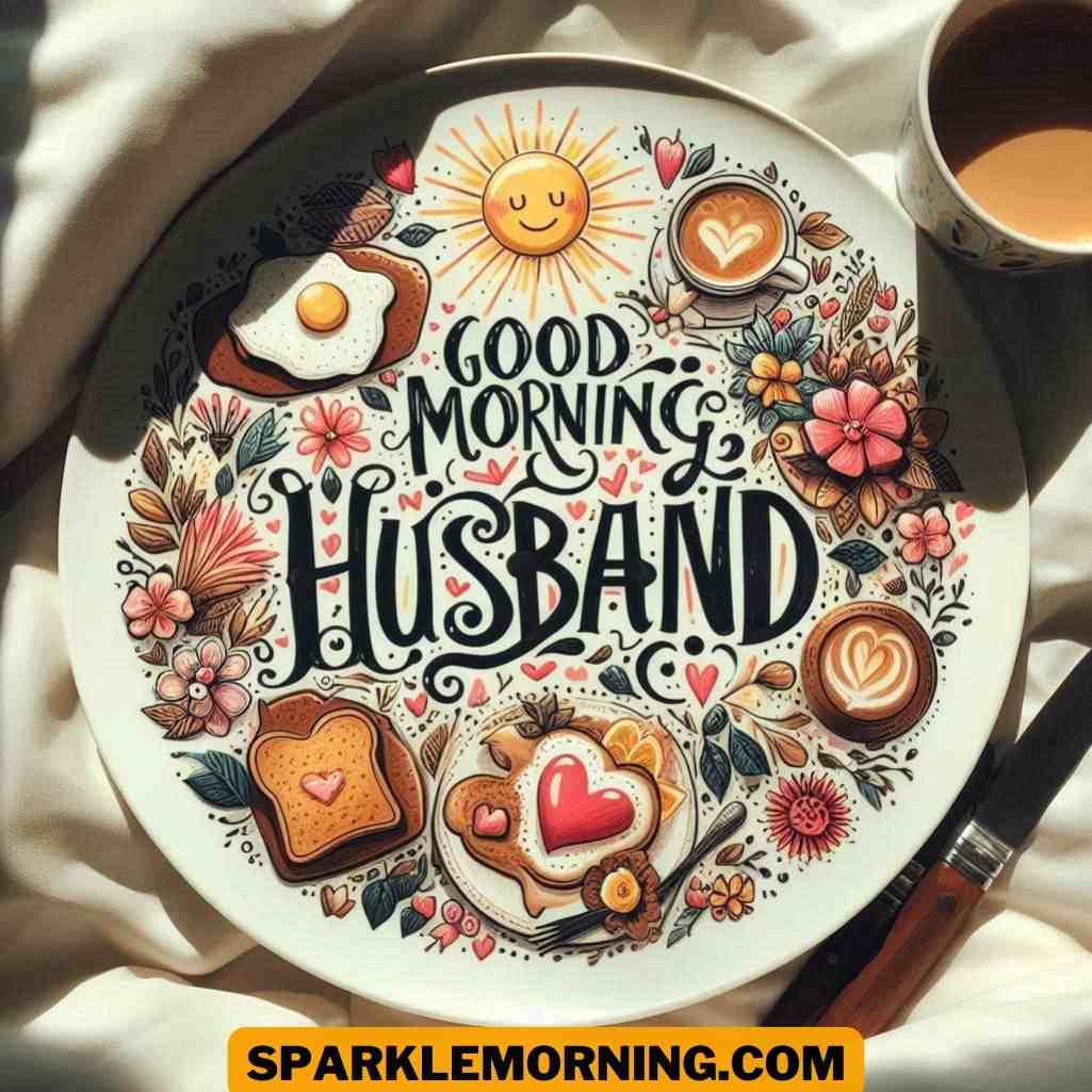 good morning husband images