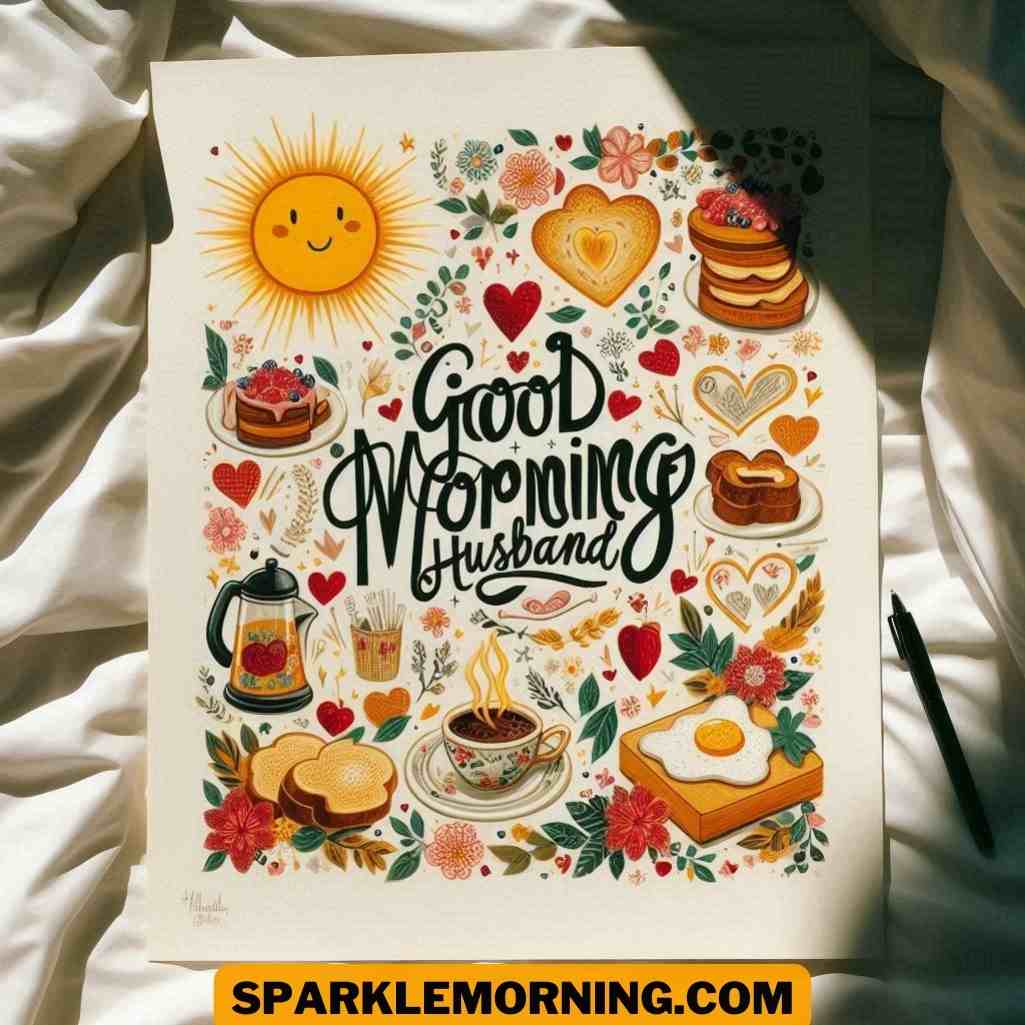 good morning husband images
