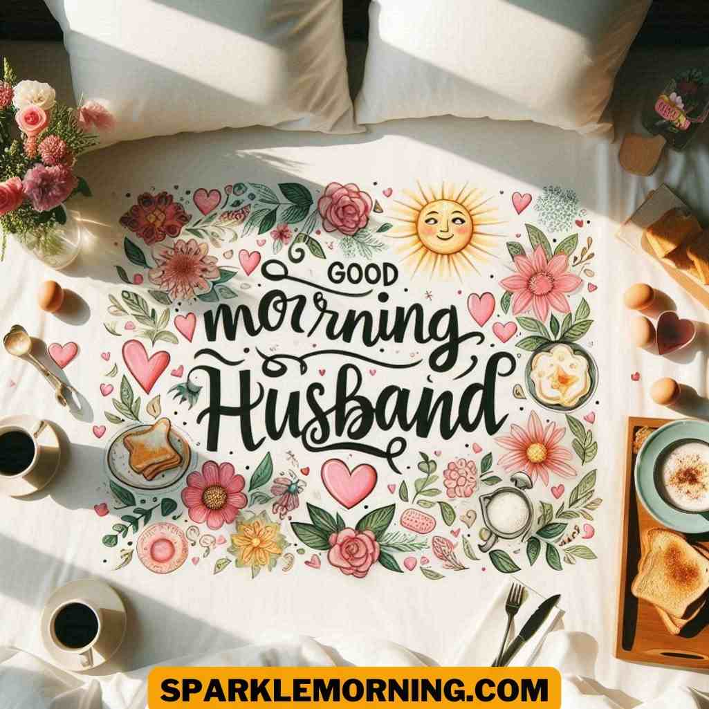 good morning husband images