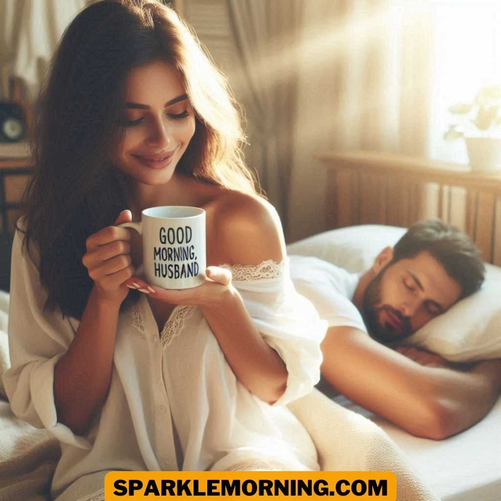 good morning husband images