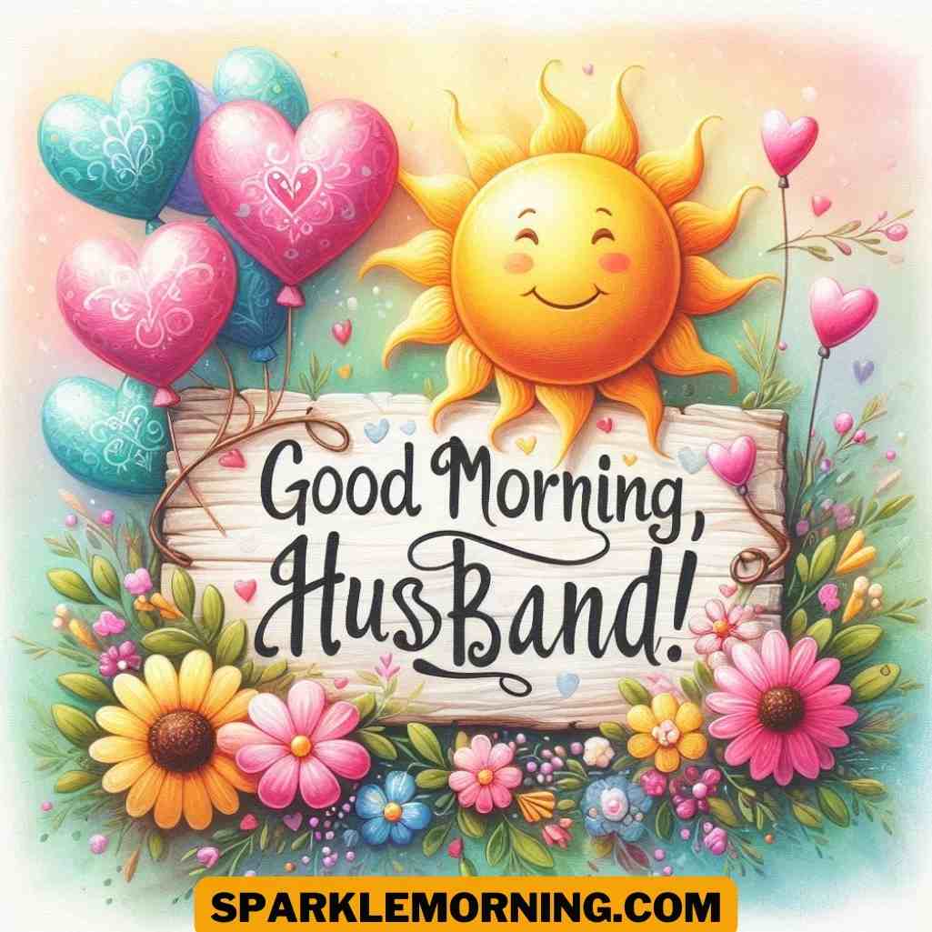 good morning husband images